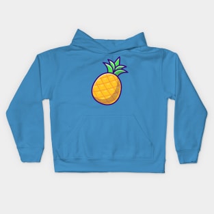 Pineapple Fruit Cartoon Kids Hoodie